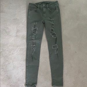Super Stretch Ripped Skinny Jeans